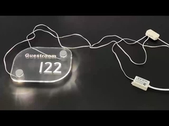 15mm 10mm Tubo Neon LED Light Sign Vertical Horizontal Pendente 12V Light Up Nome sinal