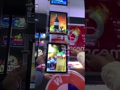 Caixa de luz de cristal suspenso horizontal 210 x 297 mm Painel de exibição de painel de sinalização LED