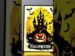 Caixas de luz de publicidade de alumínio personalizadas Snap Frame Light Box A4 Led Lightbox Ultra Thin