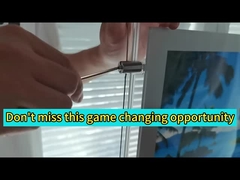 Como instalar a caixa de luz de cristal?