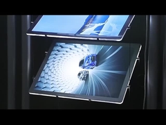 Alguma vez viu uma caixa de luz de cristal para fins publicitários?