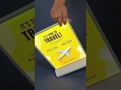 Recarregável Wireless Desktop Display Duplo Lado Publicitário Light Box