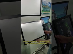 O alto brilho e a distribuição uniforme da luz aumentam o impacto visual.