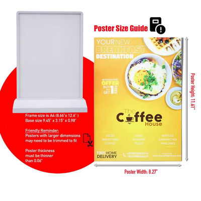 comprar Caixa de luz recarregável de escritório sem fio A4 Slim Led Light Box Fabricação em linha