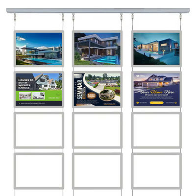 comprar A4 Crystal Light Box Company Sign Wall Acrylic 2835 Led Advertising Light Box Fabricação em linha