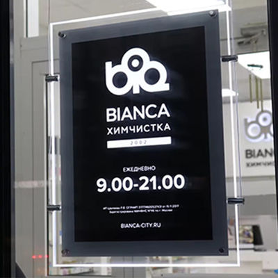 comprar Outdoor Crystal Acrylic Led Poster Frame Light Led Advertising Display Board Fabricação em linha