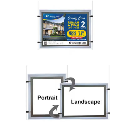 comprar OEM Hanging Acrylic Led Sign Board Crystal LED Ultra Thin Led Light Box Tracing Pad Fabricação em linha