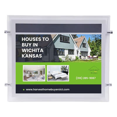 comprar Caixa de luz comercial de cristal de LED Acrílico LED Display Screen Caixas de luz publicitárias Fabricação em linha