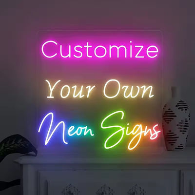 comprar CE LED Neon Sign Acrílico PVC sinal de neon à prova d'água para escritório 12V Fabricação em linha