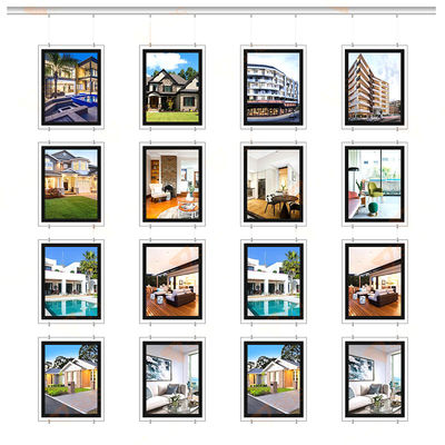 comprar 12V 24V caixa de luz de cristal LED placa de sinalização de iluminação para tela de janela imobiliária Fabricação em linha