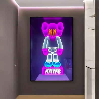 comprar Espelho 3D personalizado Neon Sign Decoração de festa Multicolor RGB Led Neon Fabricação em linha