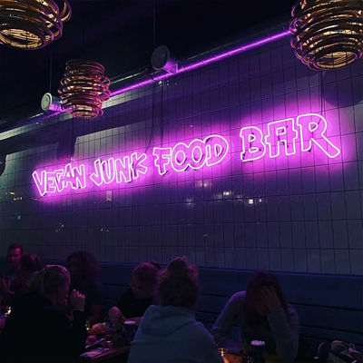 comprar Luzes de neon LED brilhantes Design personalizado Sinais de neon ao ar livre Material acrílico Fabricação em linha