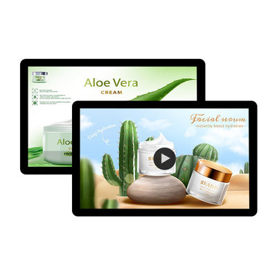 comprar Máquina de exibição de publicidade suspensa de lado único de 21,5 polegadas Android Media Player 1920x1080 para montagem na parede Fabricação em linha