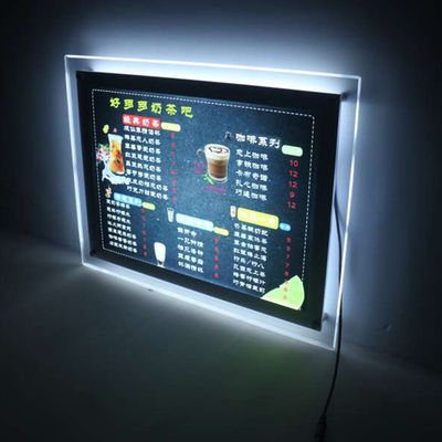 comprar A3 A4 Imóveis Suspensos Quadro LED Suspensão Led Led Crystal Lightbox Fabricação em linha