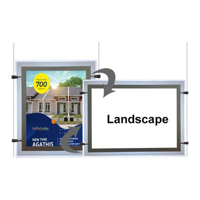 comprar Fábrica por atacado Led Lightbox Acrílico Slim Crystals Led Lightbox Fabricação em linha