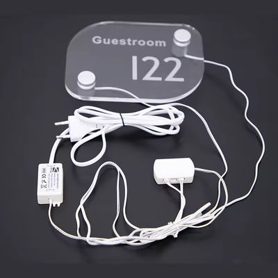 Sinalização de publicidade personalizada Casa de alta luminosidade LED Sinais acrílicos 25mm X 25mm