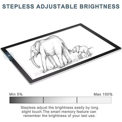 Animação Ultra Slim Led Tracing Light Pad 210 X 297mm Advertising Light Boxes