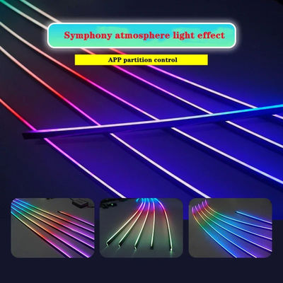 12V Multicolor Car Ambient Lights LED Rgb Iluminação para festas noturnas Eventos