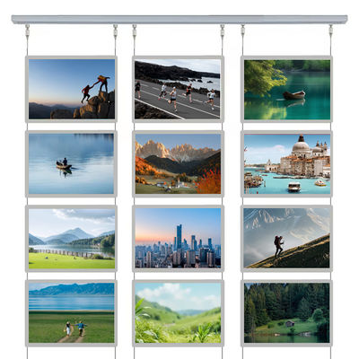 A4 Crystal Light Box Company Sign Wall Acrylic 2835 Led Advertising Light Box