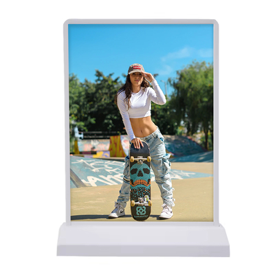 Caixas de exibição de LED 5V 2A recarregáveis